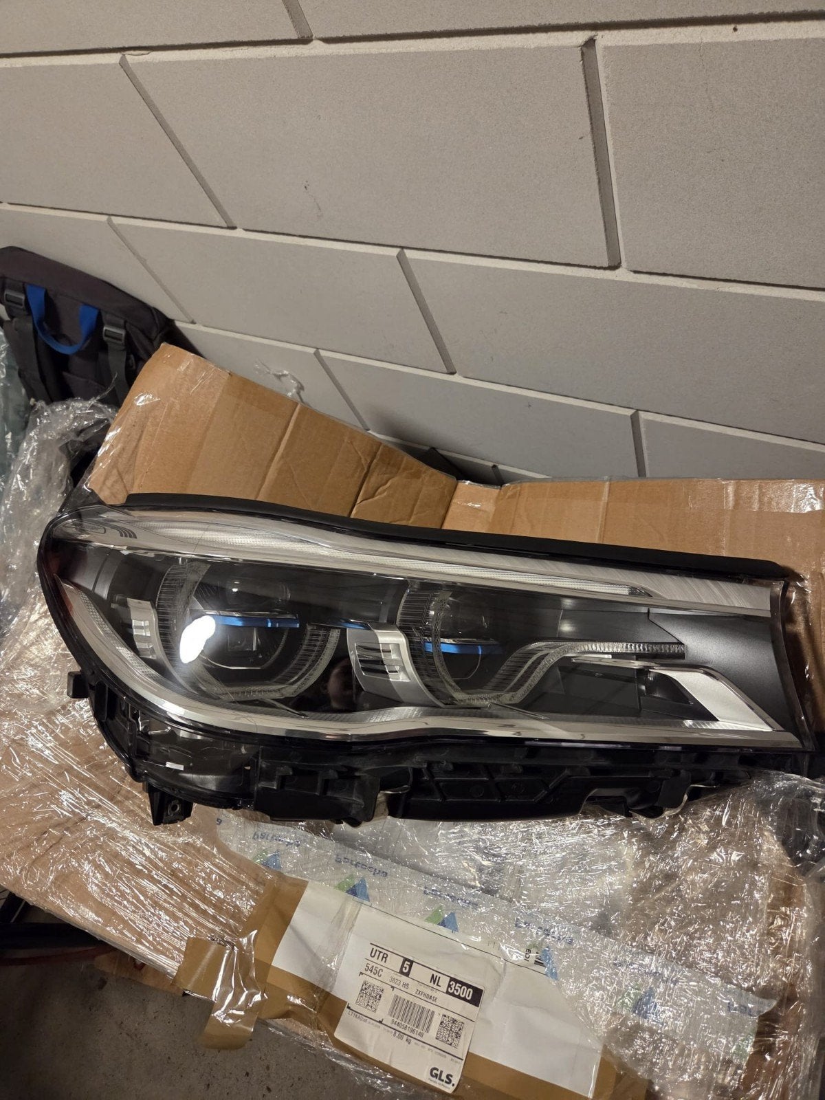 BMW  7 (G11, G12) koplamp (7463768-01) rechts, Auto-onderdelen, Ophalen of Verzenden, Nieuw, BMW
