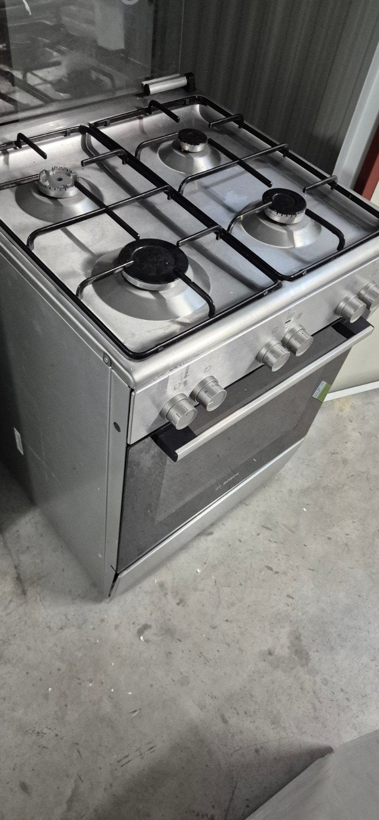 Bosch Fornuis/Oven Combi - Gasfornuis met Oven, Ophalen, Gebruikt, 60 cm of meer, Grill