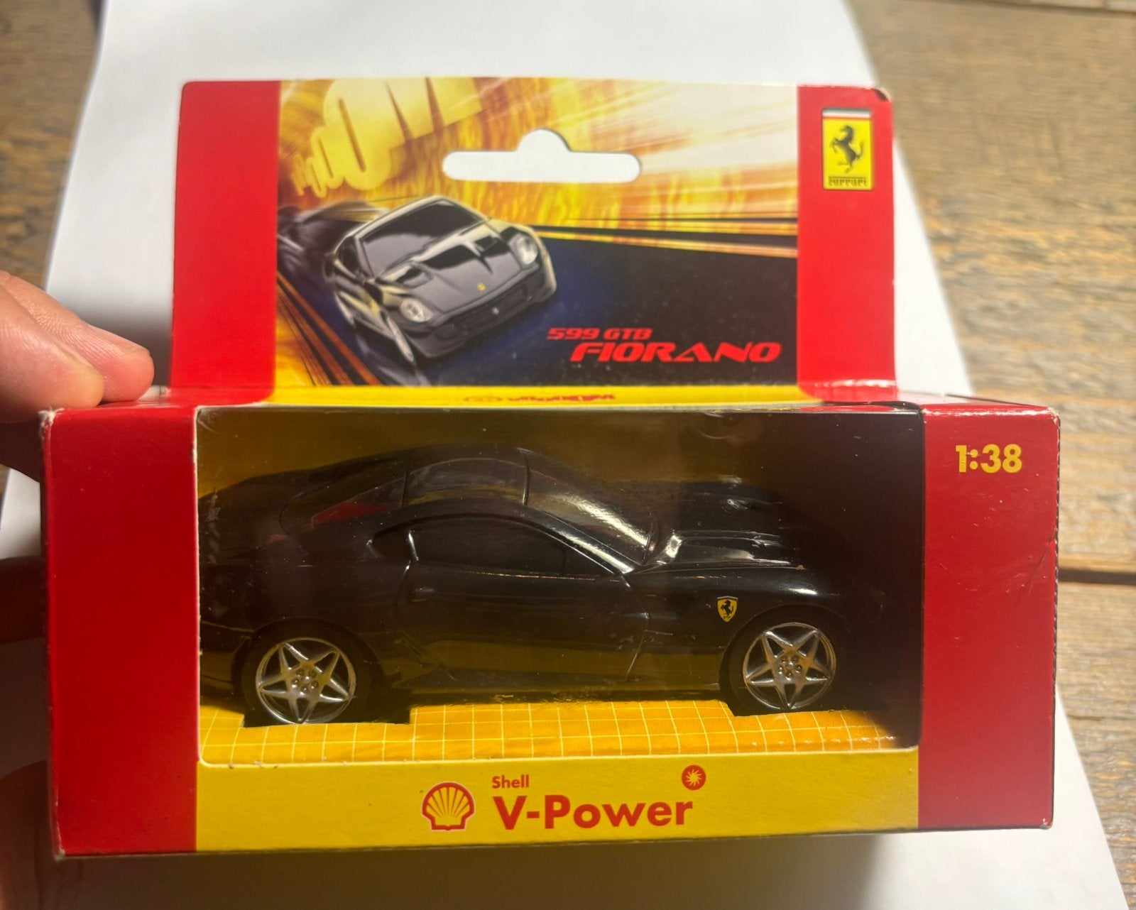 5x ferrari miniatuur auto’s 1:38 7,50€ p/s alle 5 voor 30€, Ophalen of Verzenden, Zo goed als nieuw, Auto