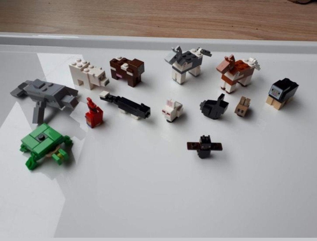 Te koop: verschillende minecraft dieren, Kinderen en Baby's, Speelgoed | Duplo en Lego, Ophalen of Verzenden