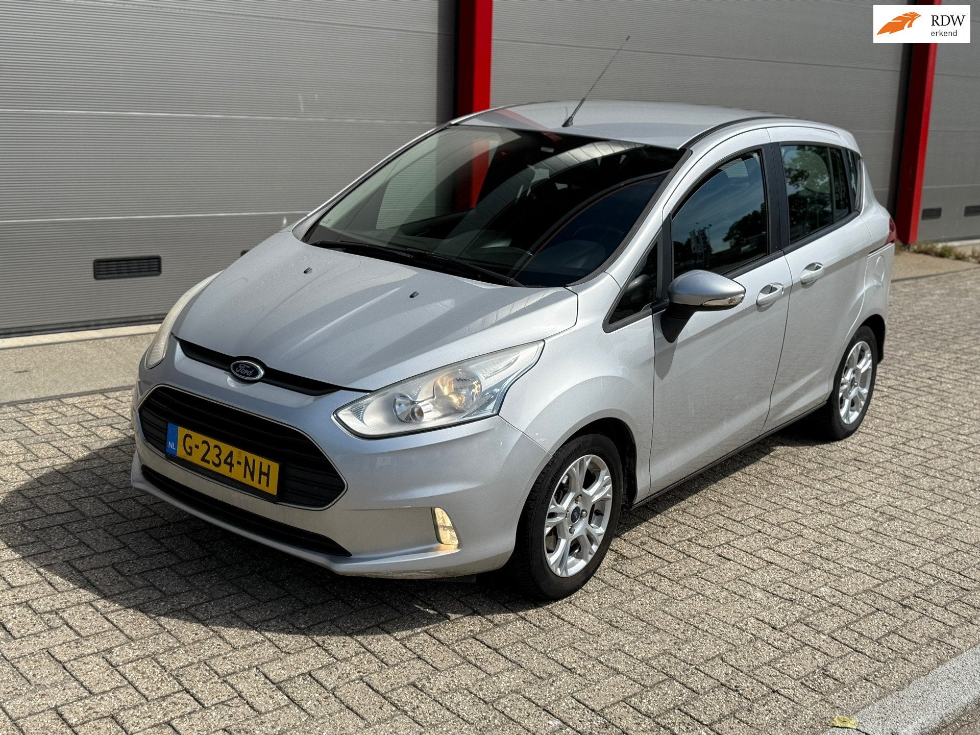 Ford B-Max 1.0 EcoBoost Titanium | goedonderhouden!, Auto's, Ford, Bedrijf, Te koop, B-Max, ABS, Airbags, Airconditioning, Automatische klimaatregeling