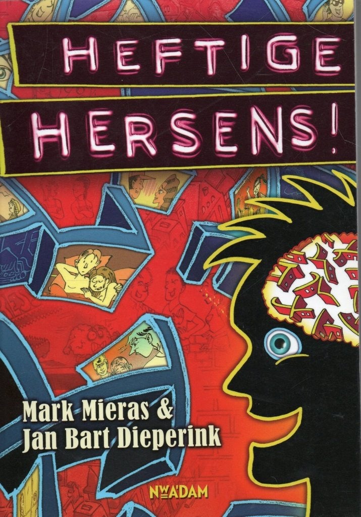 Heftige hersens, graphic novel over en voor pubers en ouders, Boeken, Ophalen of Verzenden, Zo goed als nieuw