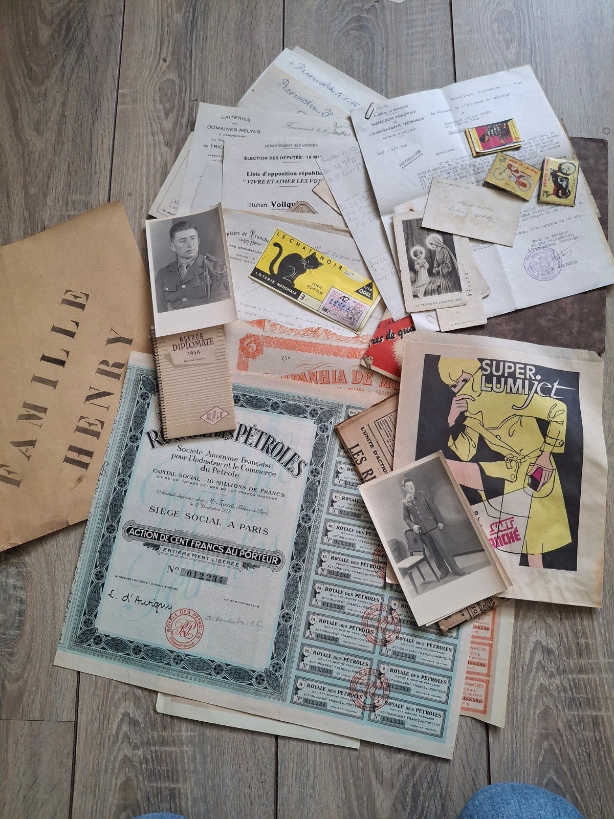 Diverse historische documenten en memorabilia, Verzamelen, Ophalen of Verzenden