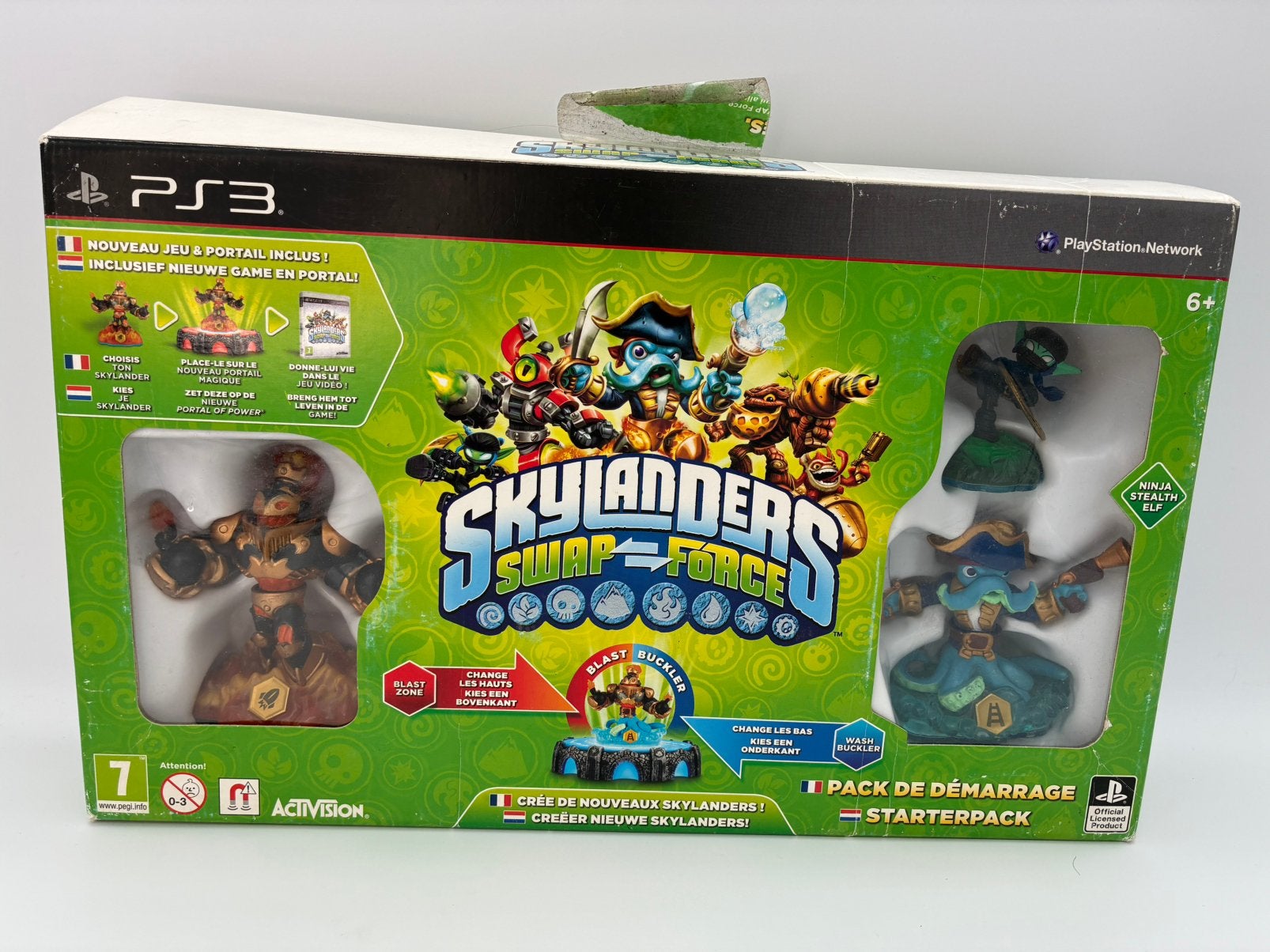 Skylanders Swap Force ps3 starterpack inbox, Avontuur en Actie, Verzenden, W, 2 spelers