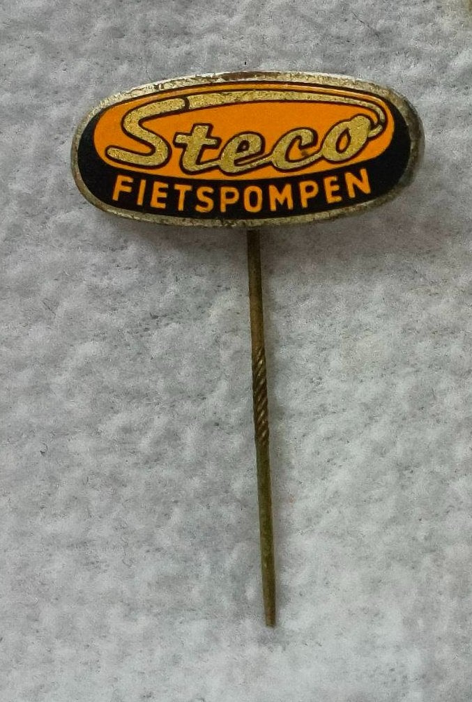 Speldje Steco fietspompen, Ophalen of Verzenden, Zo goed als nieuw, Merk, Speldje of Pin