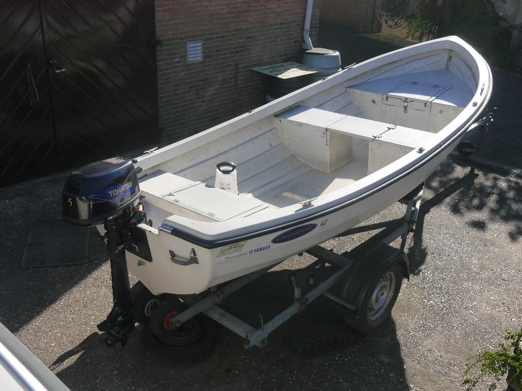 crescent 42,  cremo 420,  5pk 4t. + onderdelen etc., Watersport en Boten, Ophalen of Verzenden, Zo goed als nieuw, Motor en Techniek