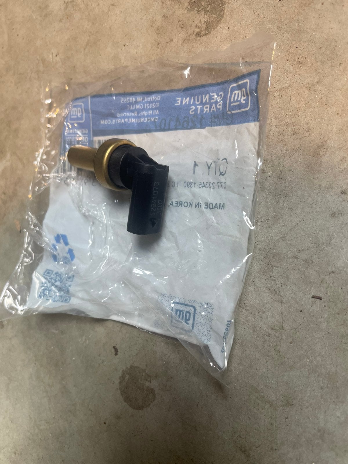 Originele koelvloeistoftemperatuursensor voor opel astra k, Ophalen of Verzenden