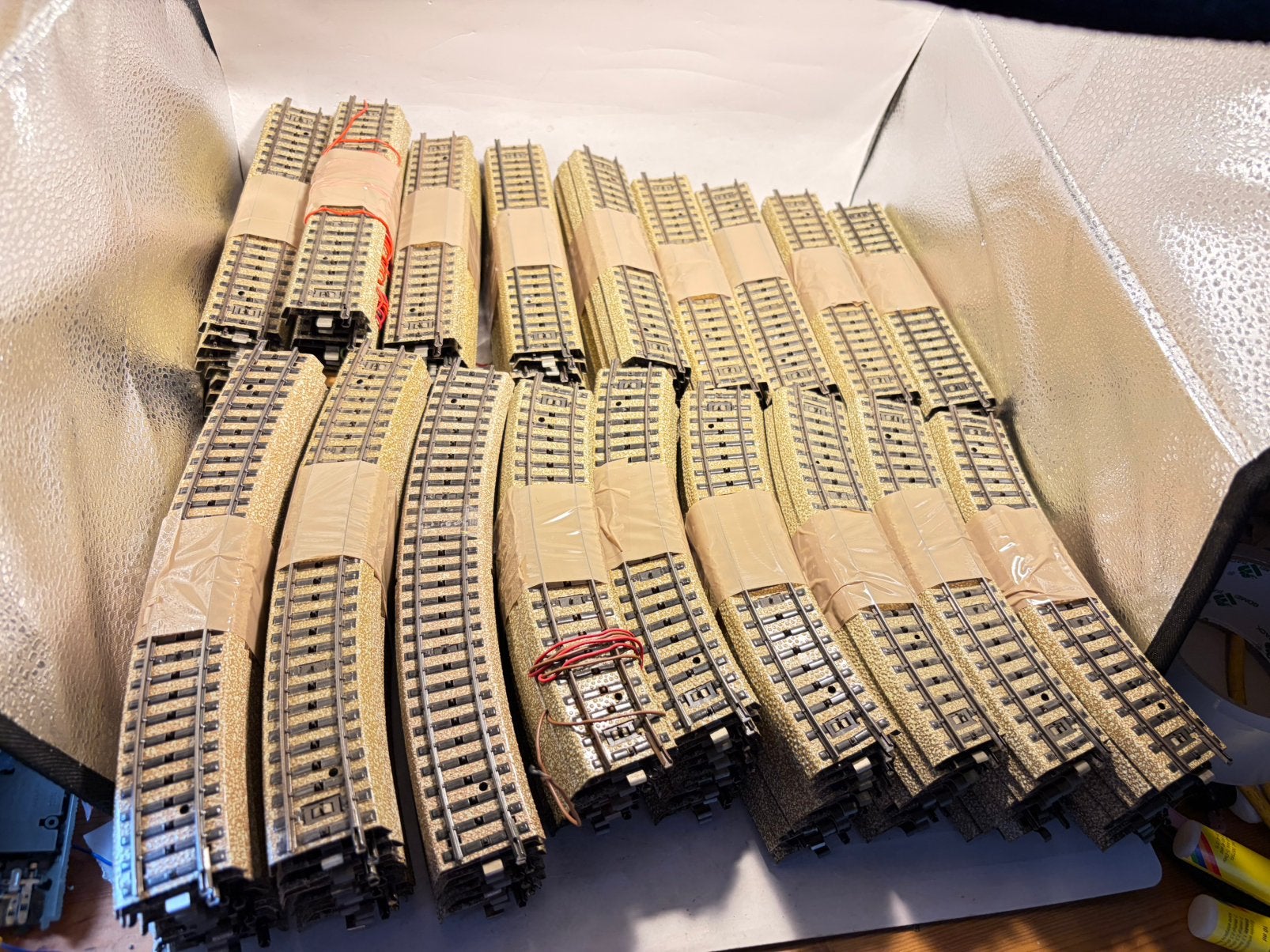 Marklin m rails  178 stuks, Hobby en Vrije tijd, Modeltreinen | H0, B, Wisselstroom, A, Marklin