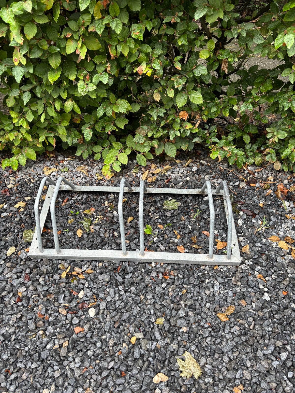 Fietsenrek voor 3 fietsen - Metaal, Ophalen, Gebruikt
