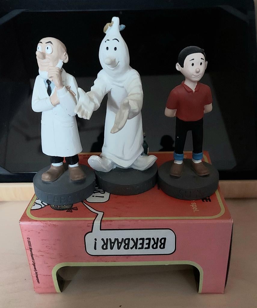 3 beeldjes uit de strips van Suske en Wiske, Meerdere stripboeken, Ophalen of Verzenden, Gelezen