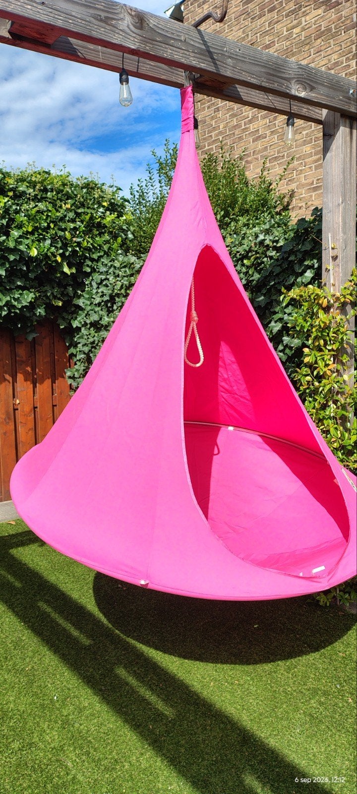 Cacoon hangtent, superrelax!!!, Ophalen of Verzenden, Zo goed als nieuw, Schommel