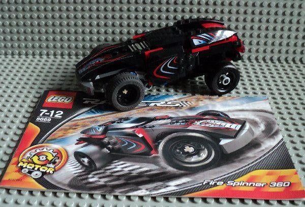 8669 Fire Spinner 360, compleet incl handleiding, Kinderen en Baby's, Speelgoed | Duplo en Lego, Ophalen of Verzenden, Gebruikt