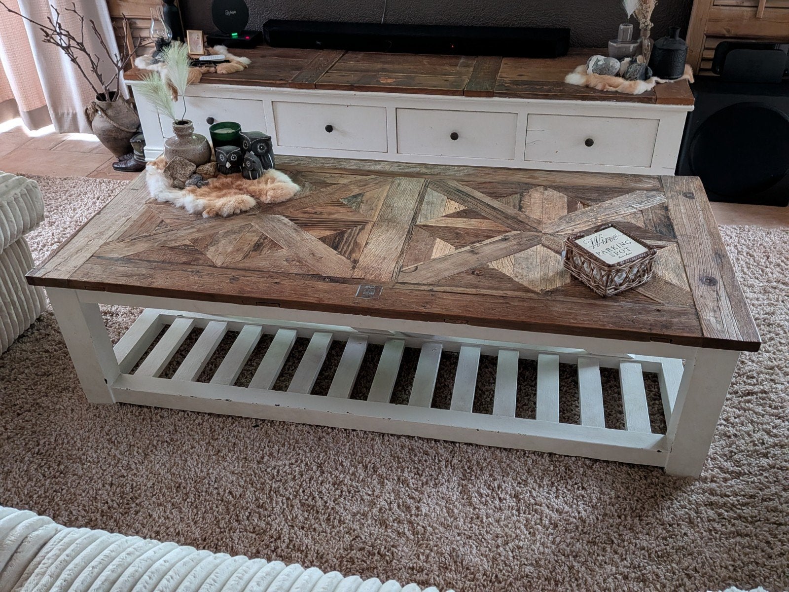 Riviera Maison Chateau Chassigny salontafel, Ophalen, Gebruikt, 50 tot 100 cm, 150 tot 200 cm