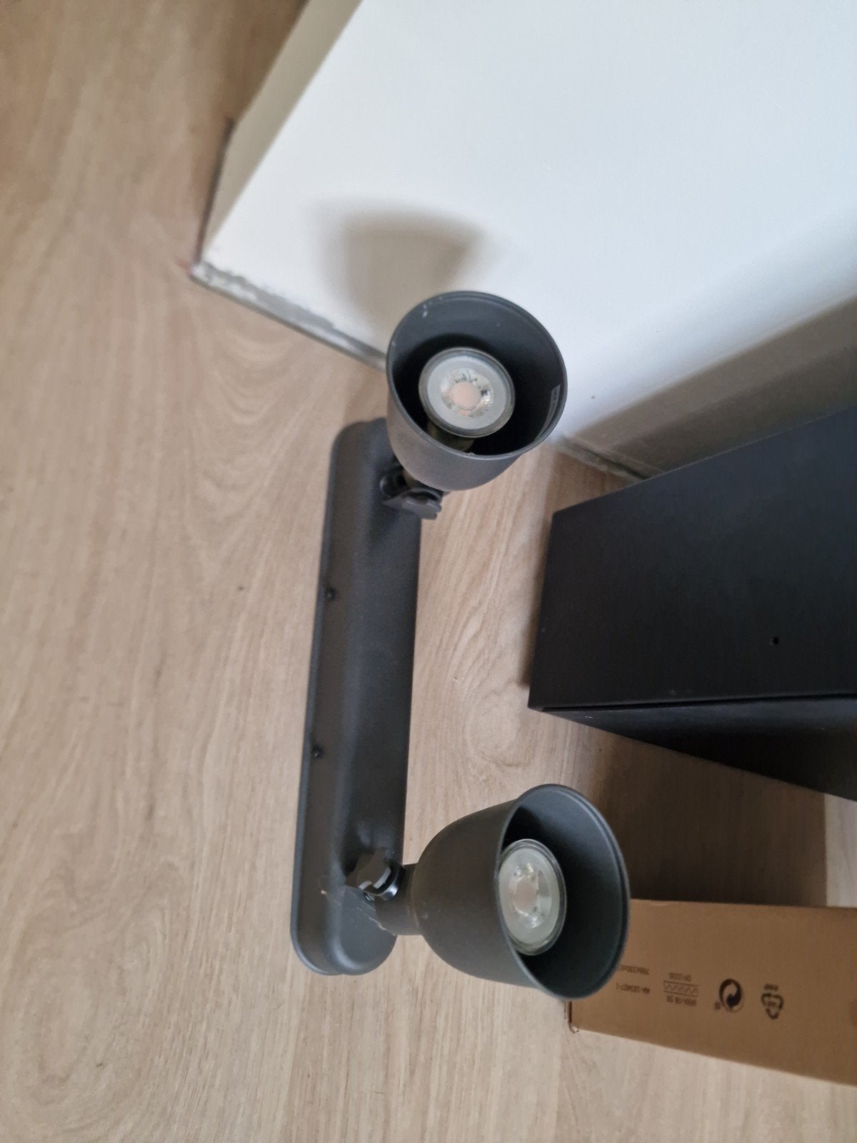 IKEA Hektar inc. lampen, Ophalen, Zo goed als nieuw