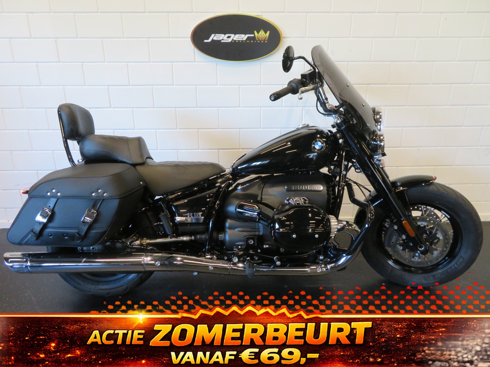 BMW R 18 CLASSIC! FULL! BLACK-EDITION (bj 2023), Motoren, Motoren | BMW, Bedrijf, Chopper