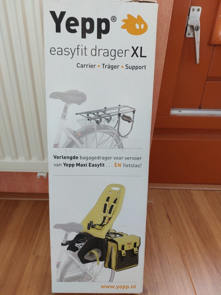 Yepp Easy Carrier XL/Drager XL (z.g.a.n.), Ophalen of Verzenden, Nieuw