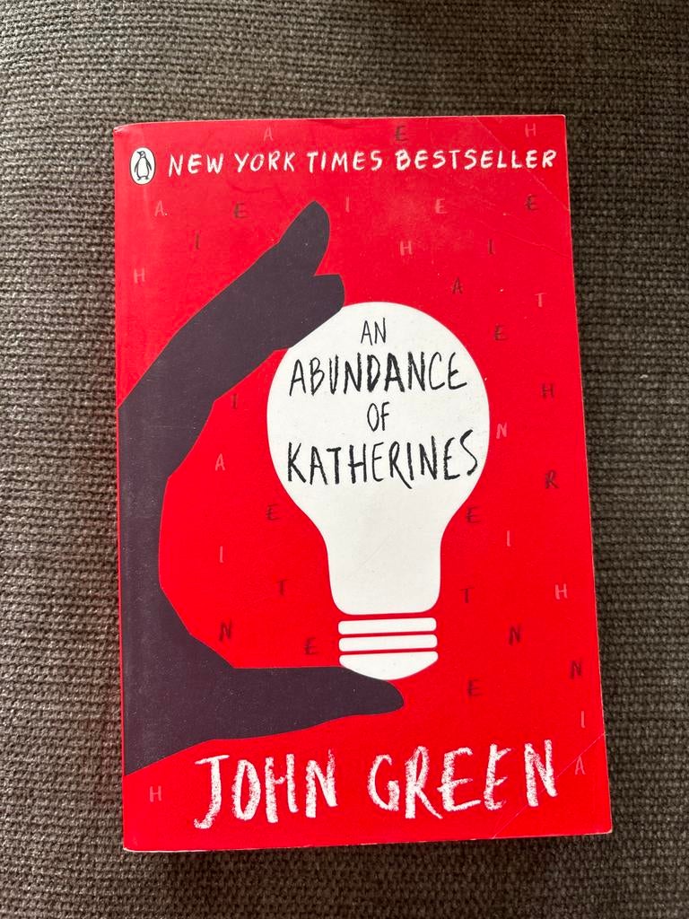 An Abundance of Katherines - John Green (Engels), Ophalen of Verzenden, Gelezen