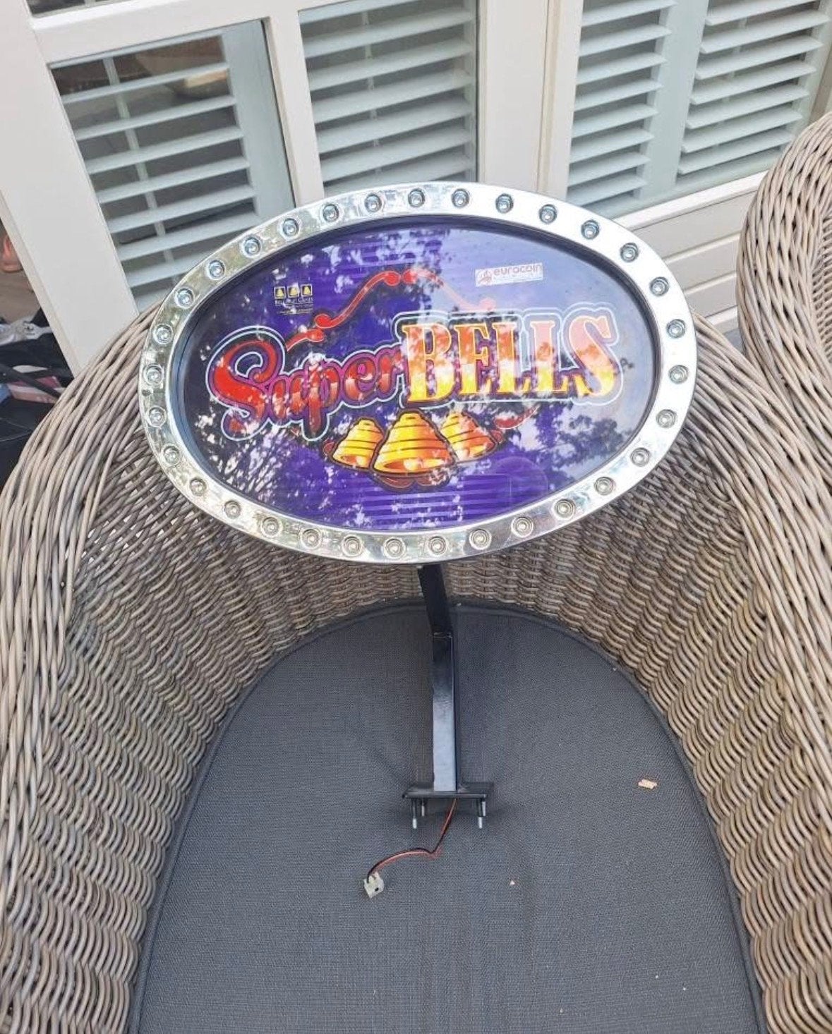 Gokkast display LED - Super Bells bell fruit toplight, Ophalen of Verzenden, Gebruikt
