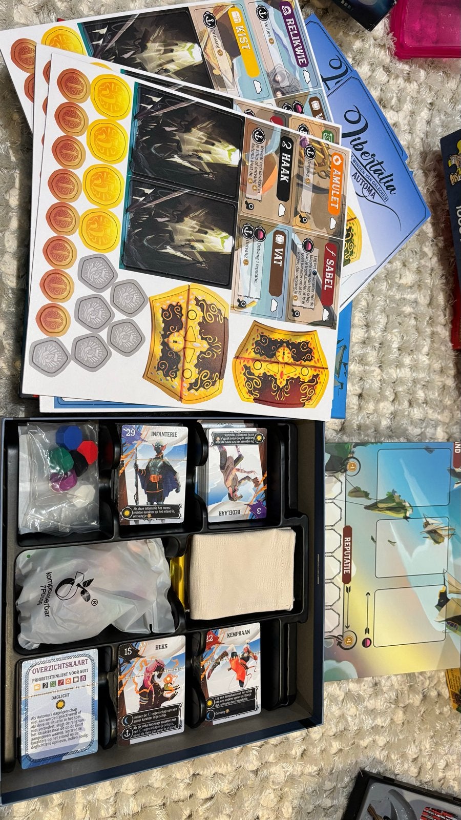 Libertalia: De Winden van Galecrest - Zo goed als nieuw, Hobby en Vrije tijd, Gezelschapsspellen | Bordspellen, Een of twee spelers