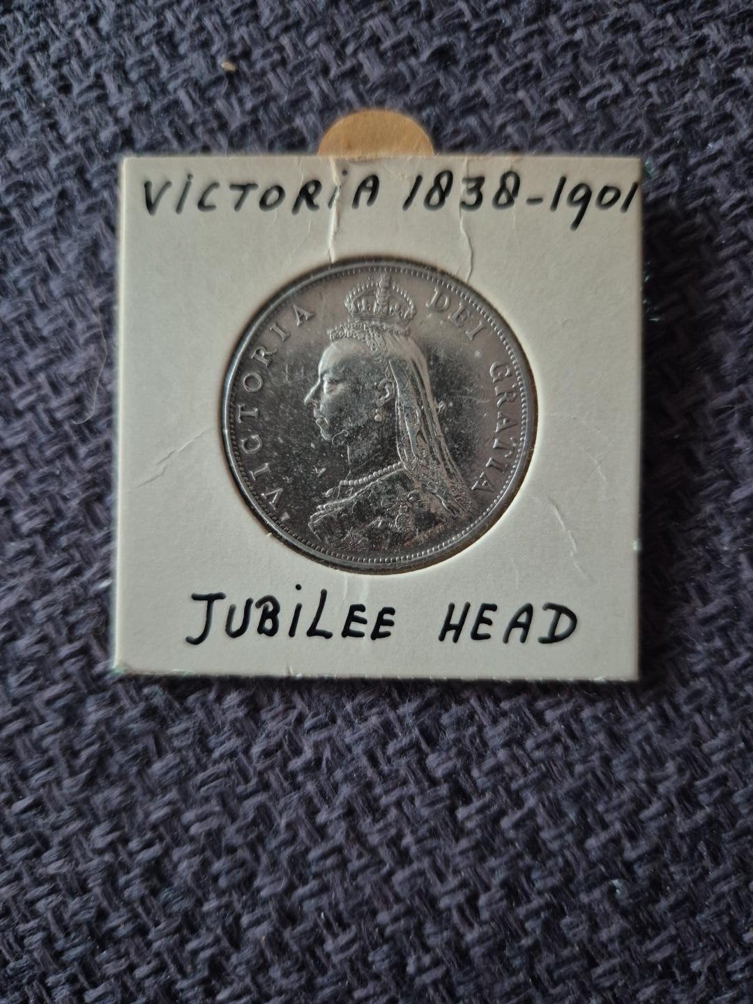 Victoria 1887 Jubilee Head munt - Zilver, Ophalen of Verzenden, Overige landen, Losse munt, Zilver