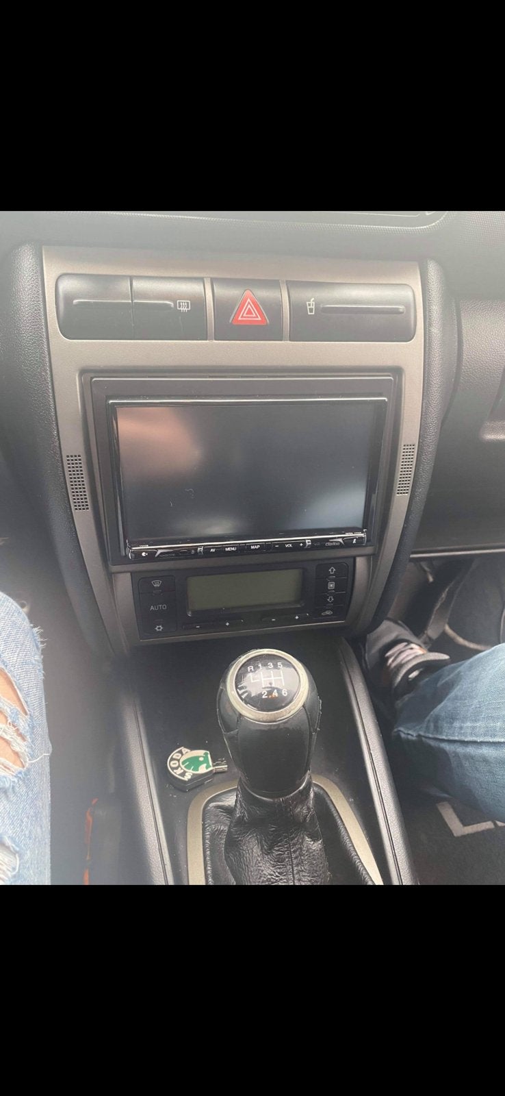 Dubbel din console Seat Leon of Toledo1M, Auto-onderdelen, Ophalen, Nieuw, Seat