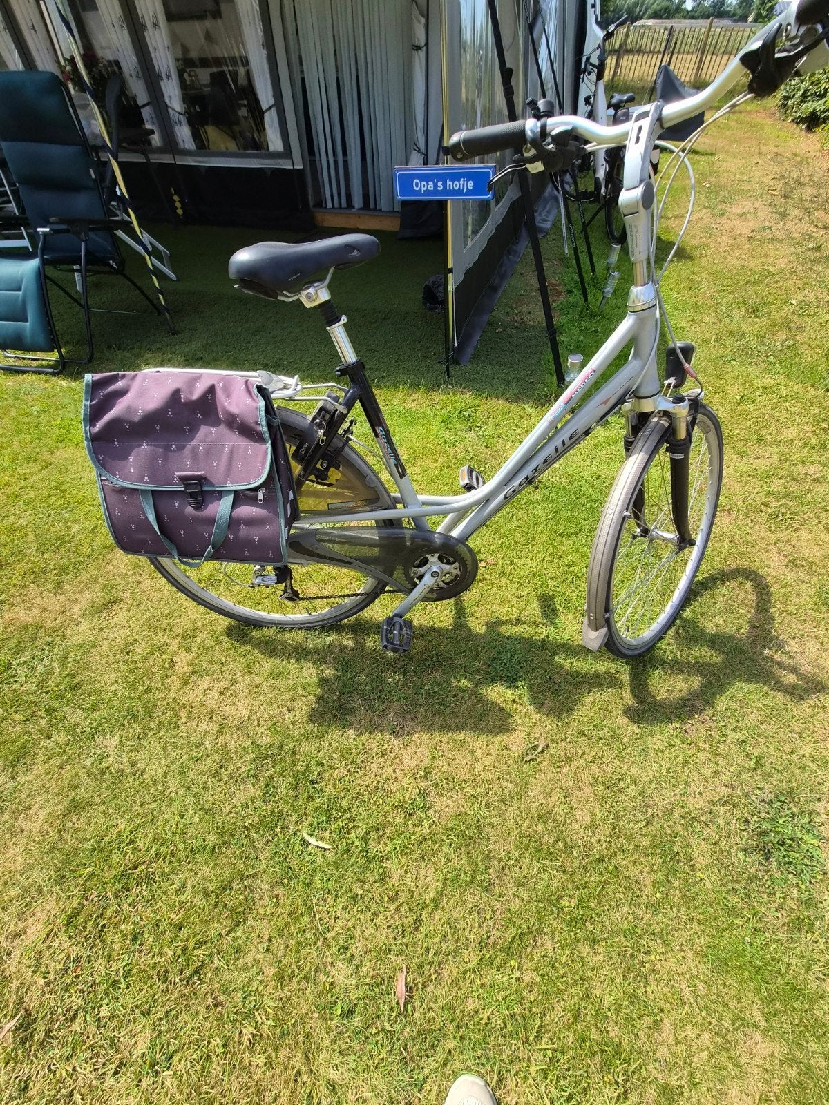 Gazelle damesfiets voor camping of kroeg, Ophalen, 50 tot 53 cm, Gazelle, Trommelrem