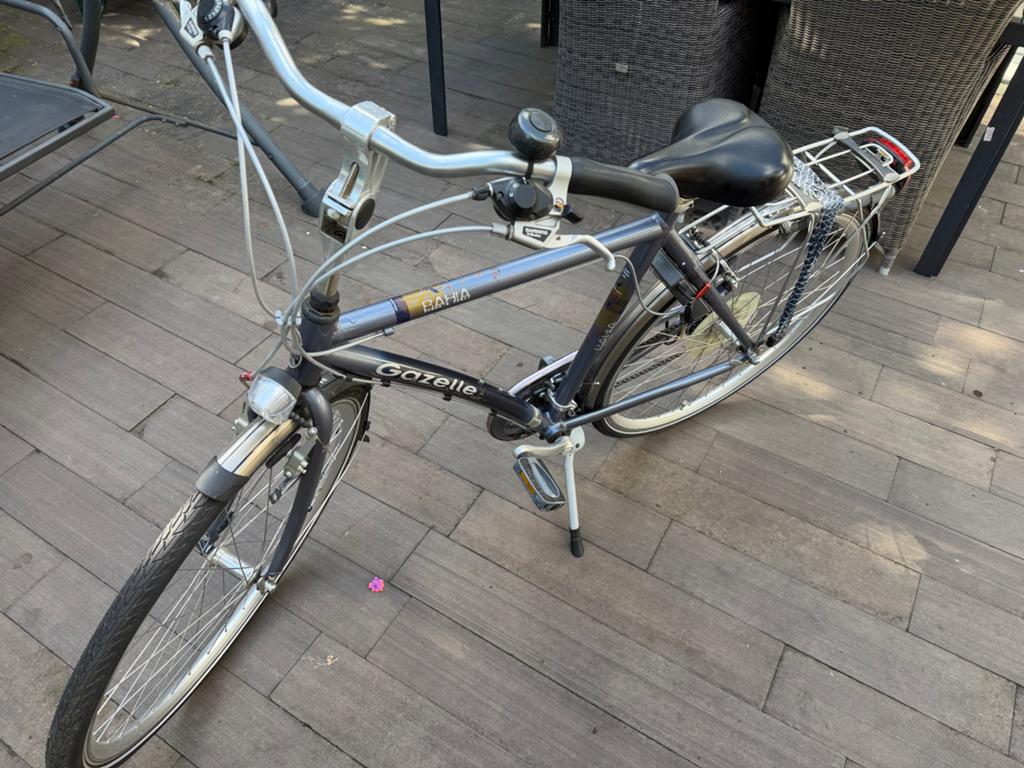 Gazelle Bahia Herenfiets 54cm - Goede Staat, Ophalen, Gebruikt, Gazelle, Versnellingen