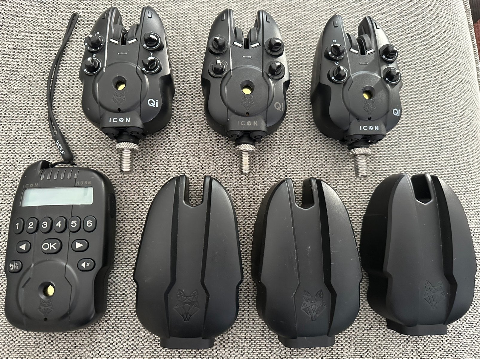 Wolf icon qi beetmelders 3 + 1 te koop!, Watersport en Boten, Ophalen of Verzenden, Zo goed als nieuw, Overige typen
