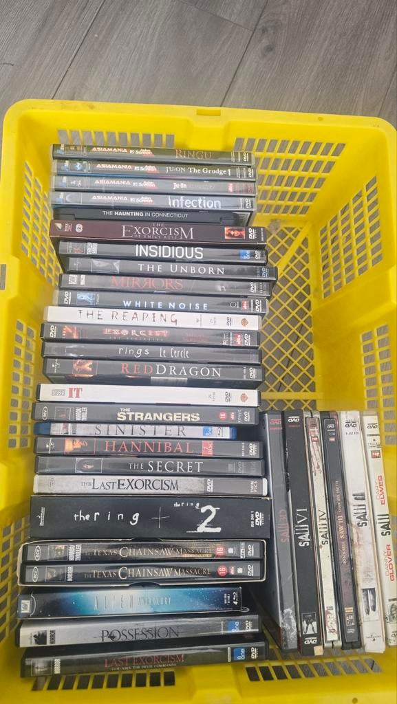 Verschillende horror dvd's, Ophalen of Verzenden, Zo goed als nieuw