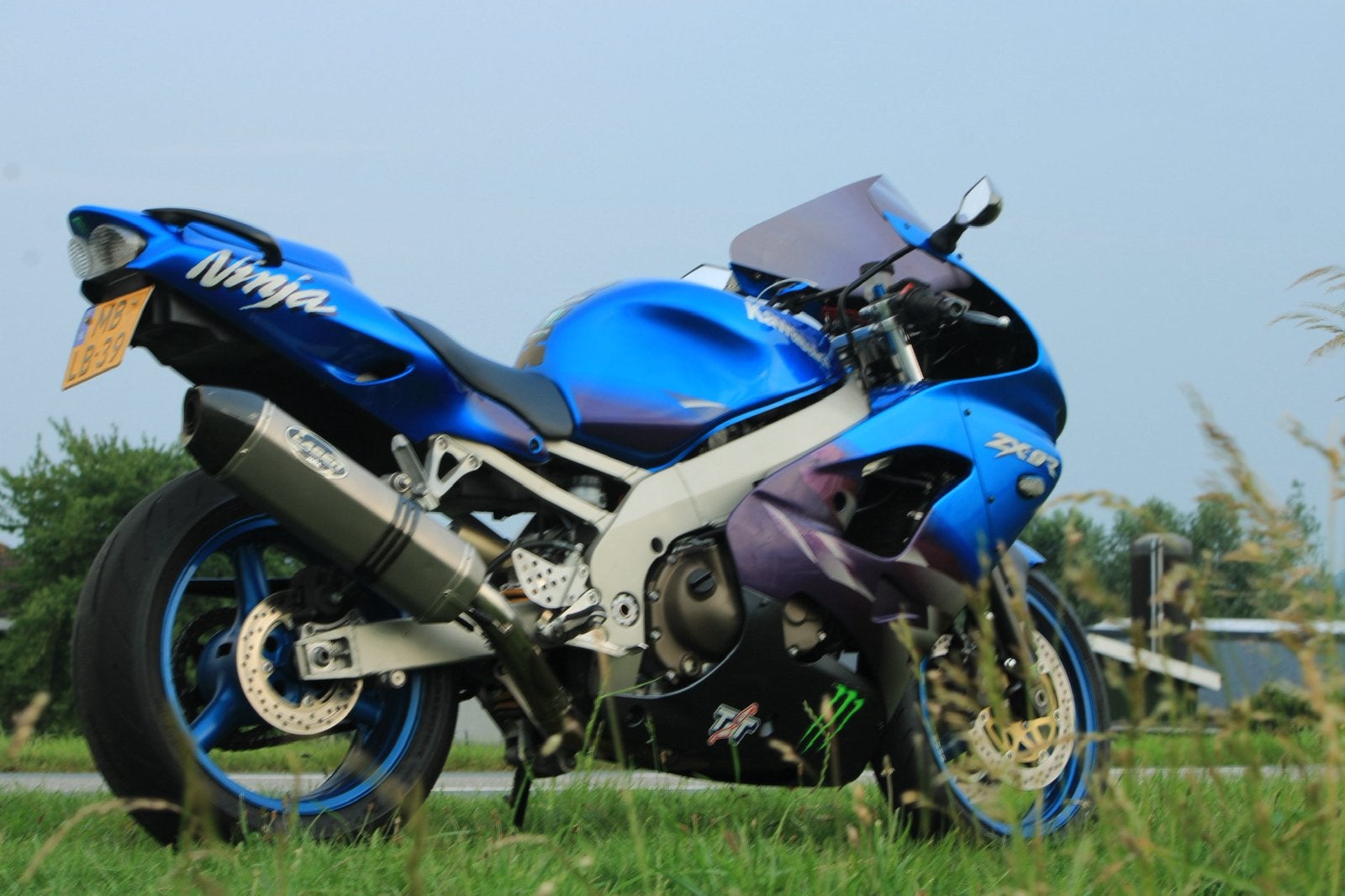 Kawasaki ZX9R, Sportuitlaat, 4 cilinders, Motorrijbewijs A, Gebruikt