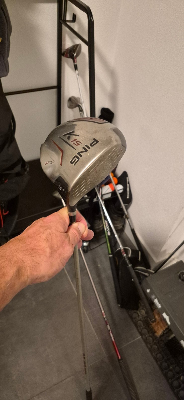 Ping k15 driver heren set regular shaft, Ophalen, Gebruikt, Club, Ping