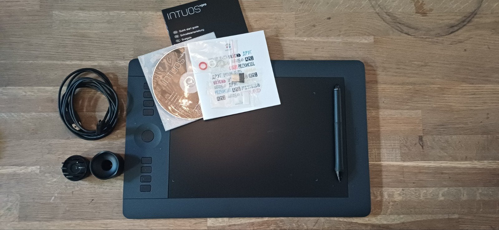 Wacom Intuos Pro Medium PTH-651 Pentablet - Zo goed als nieu, Computers en Software, Tekentablets, Multi-touch, Ophalen of Verzenden