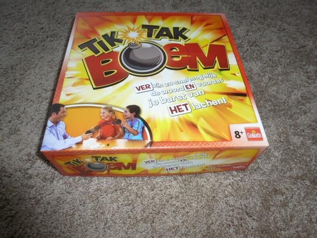 NIEUW geweldig spel TIK TAK BOEM, Een of twee spelers, Ophalen of Verzenden, Nieuw