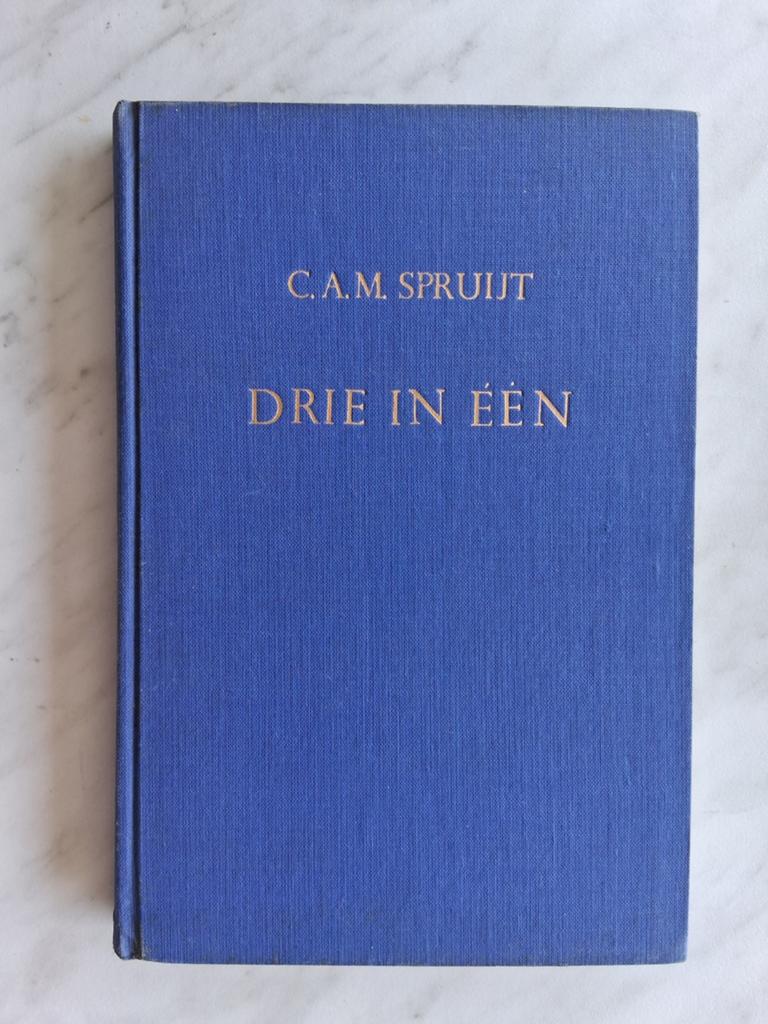 DRIE IN ÉÉN  door C.A.M. SPRUIJT HOENDERS - DUIVEN- KONIJNEN, Boeken, Spruijt, Ophalen of Verzenden, Zo goed als nieuw, Pluimvee