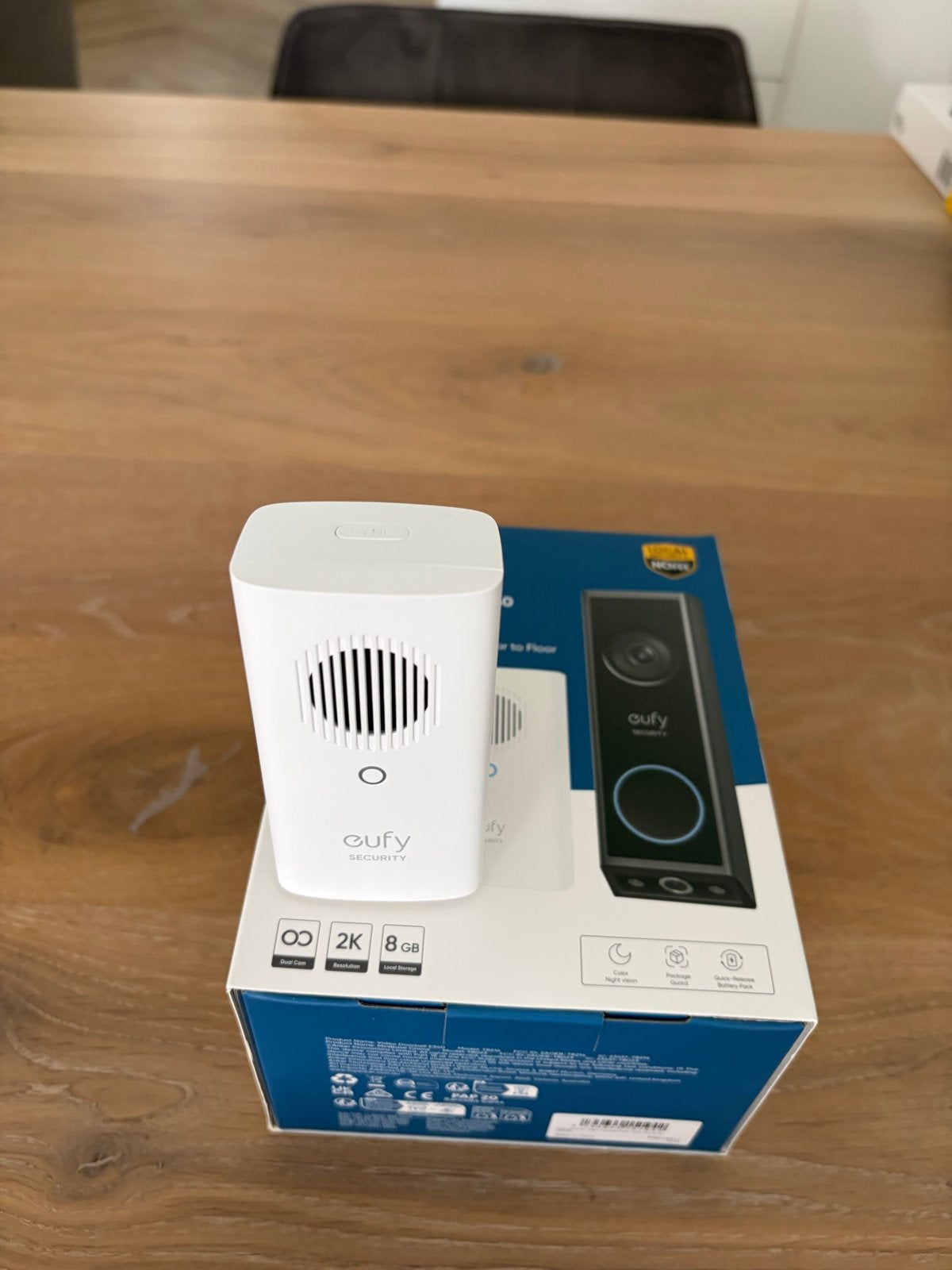 Eufy Chime (Minibase T8023), Ophalen of Verzenden, Zo goed als nieuw, Kunststof