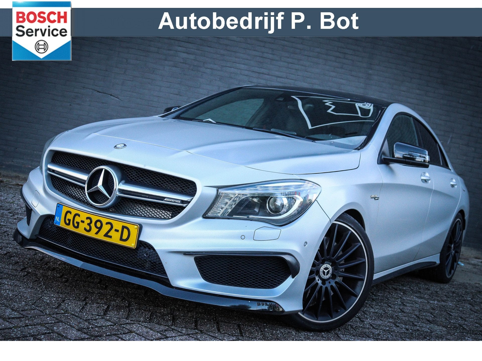 Mercedes-Benz CLA-Klasse AMG 45 4MATIC Mooie origin. Ned AMG, Automaat, CLA, Gebruikt, 4 cilinders