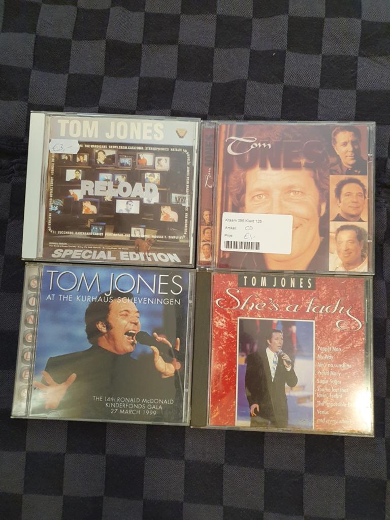 Tom jones 4 cd's voor 3 euro partij collectie cd, Verzenden, Gebruikt