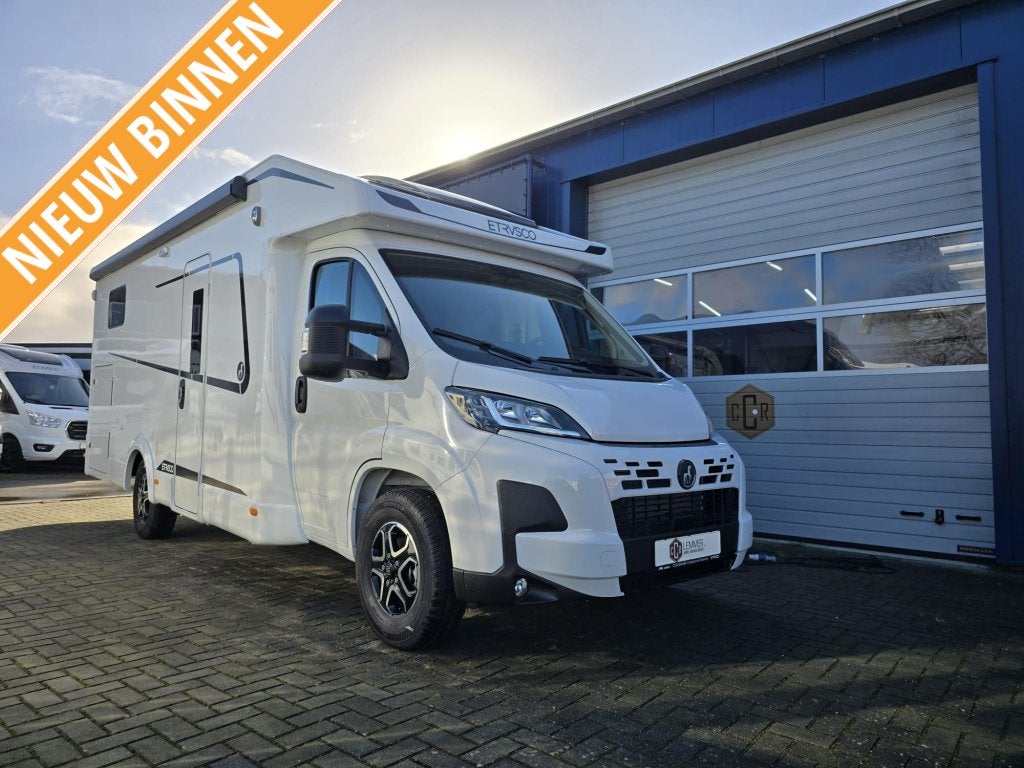 Etrusco Enkele bedden Face/Face, Caravans en Kamperen, Campers, Automaat, Ringverwarming, Fiat, Bedrijf