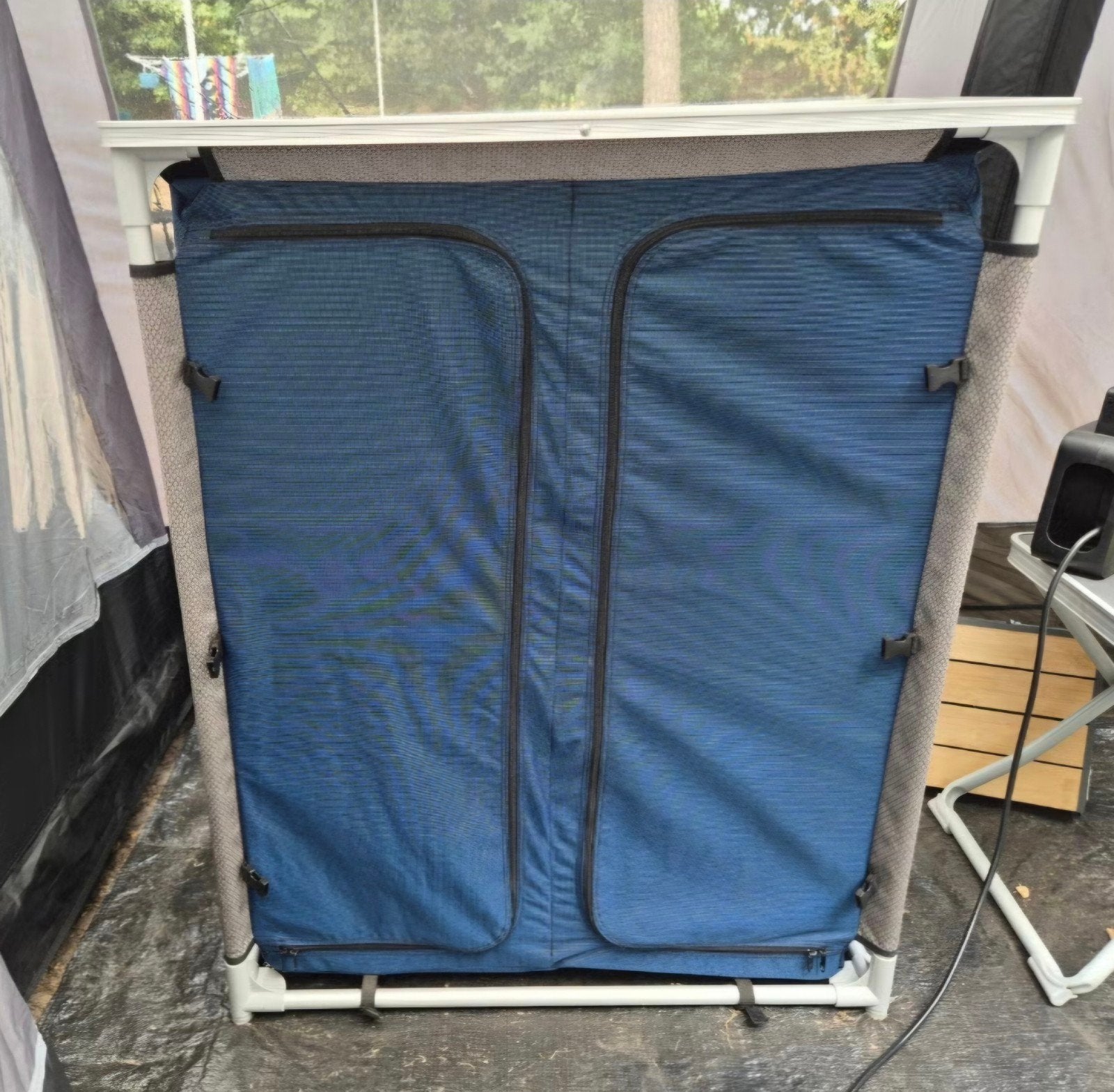Handige campingkast met draagtas, Ophalen, Gebruikt, Campingkast