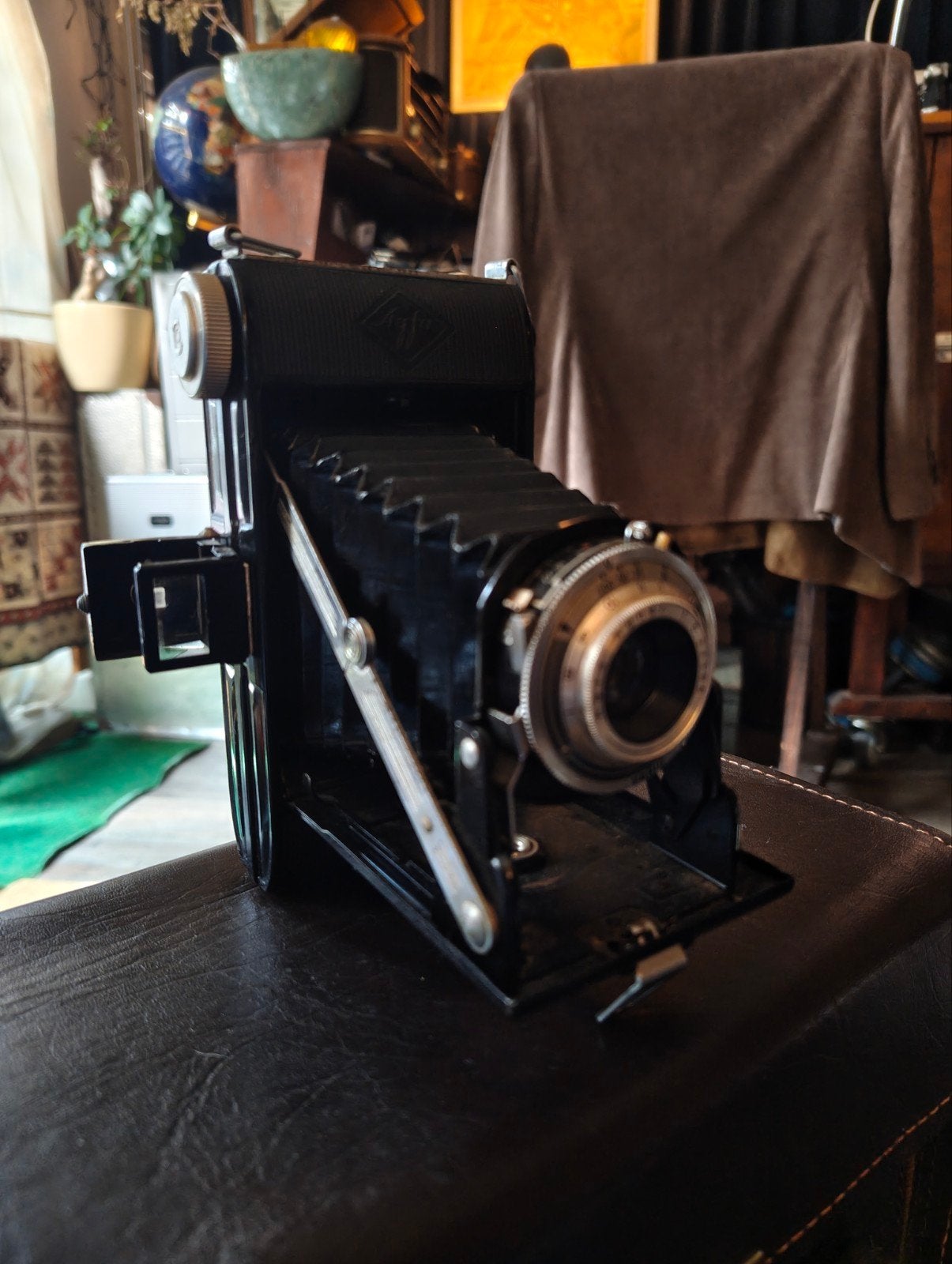Agfa Billy Record II vouwcamera met Vario sluiter, Ophalen of Verzenden
