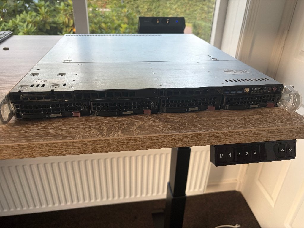 SuperMicro-server 1U | Xeon | 32GB RAM | 2TB SSD + 8TB HDD, 10 TB, Gebruikt, 32 GB, Hot swappable onderdelen