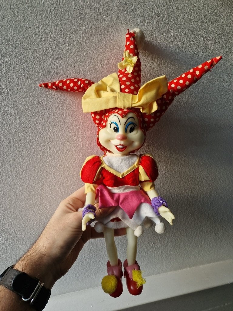 Oude pop Pardijn Efteling, Verzenden, Gebruikt, Beeldje of Poppetje
