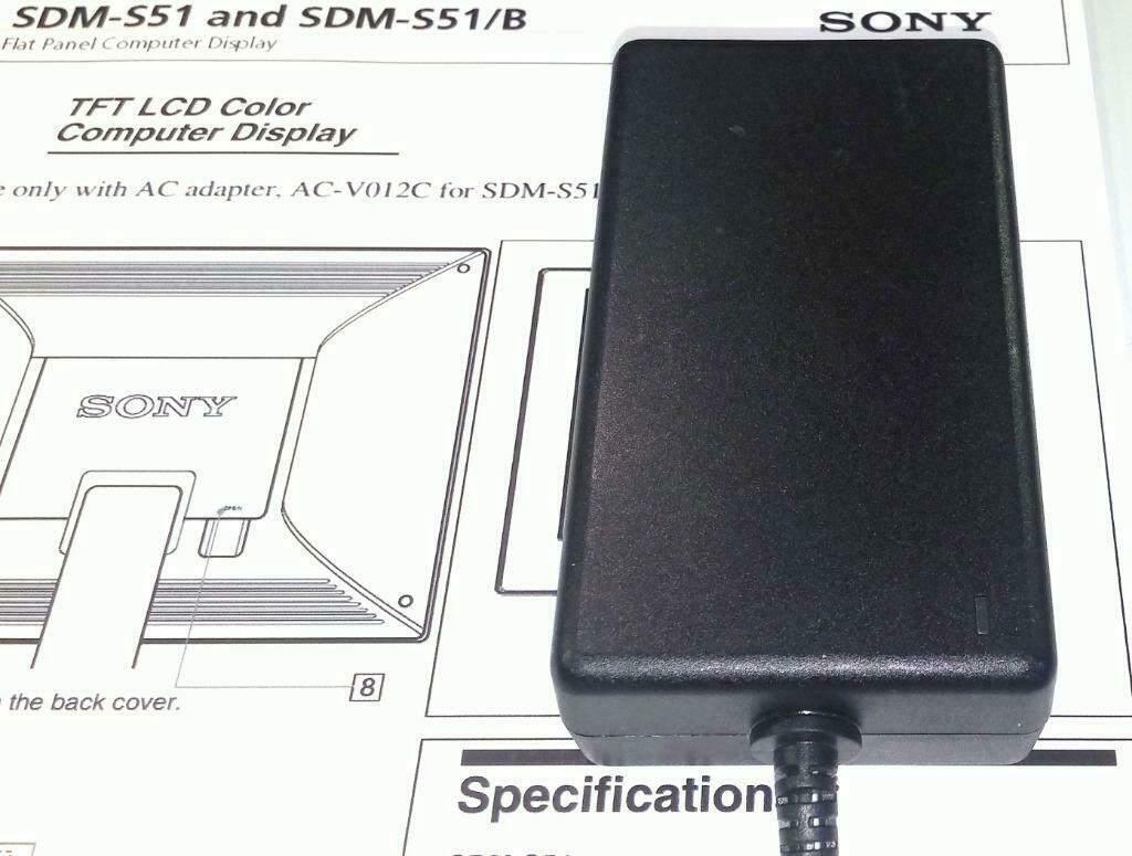 Sony AC-V012C Delta ADP-25JB 12V 2.09A 25W SDM-S51Adapter, Ophalen of Verzenden, Zo goed als nieuw