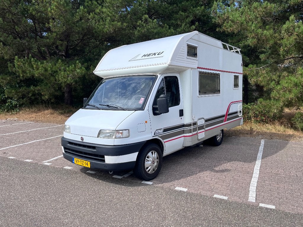 Unieke en compacte HEKU camper, Overige merken, Koelkast, Ringverwarming, Fiat