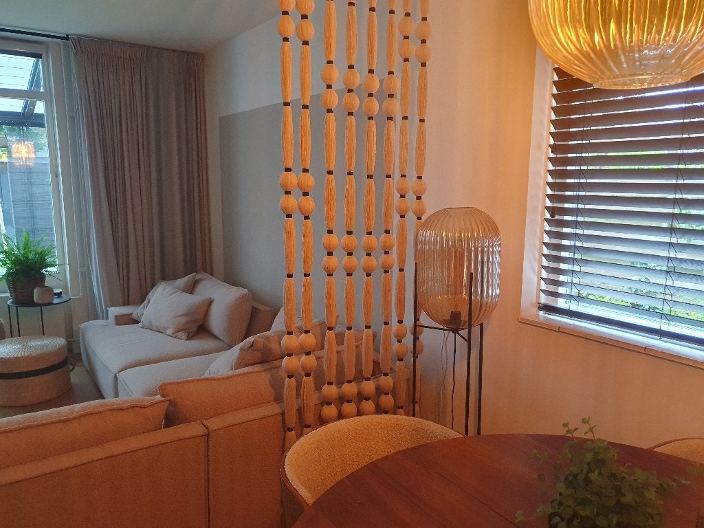 staande en hangende lamp, Huis en Inrichting, Ophalen, Zo goed als nieuw, Glas, 150 tot 200 cm