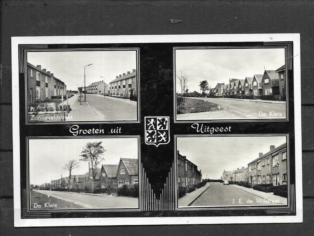 Uitgeest, ongelopen kaart, Verzamelen, Ansichtkaarten | Nederland, Verzenden, 1960 tot 1980, Ongelopen, Noord-Brabant