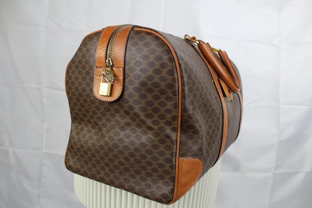 Celine Boston Bag - 1306, Gebruikt, Bruin, Celine, Celine