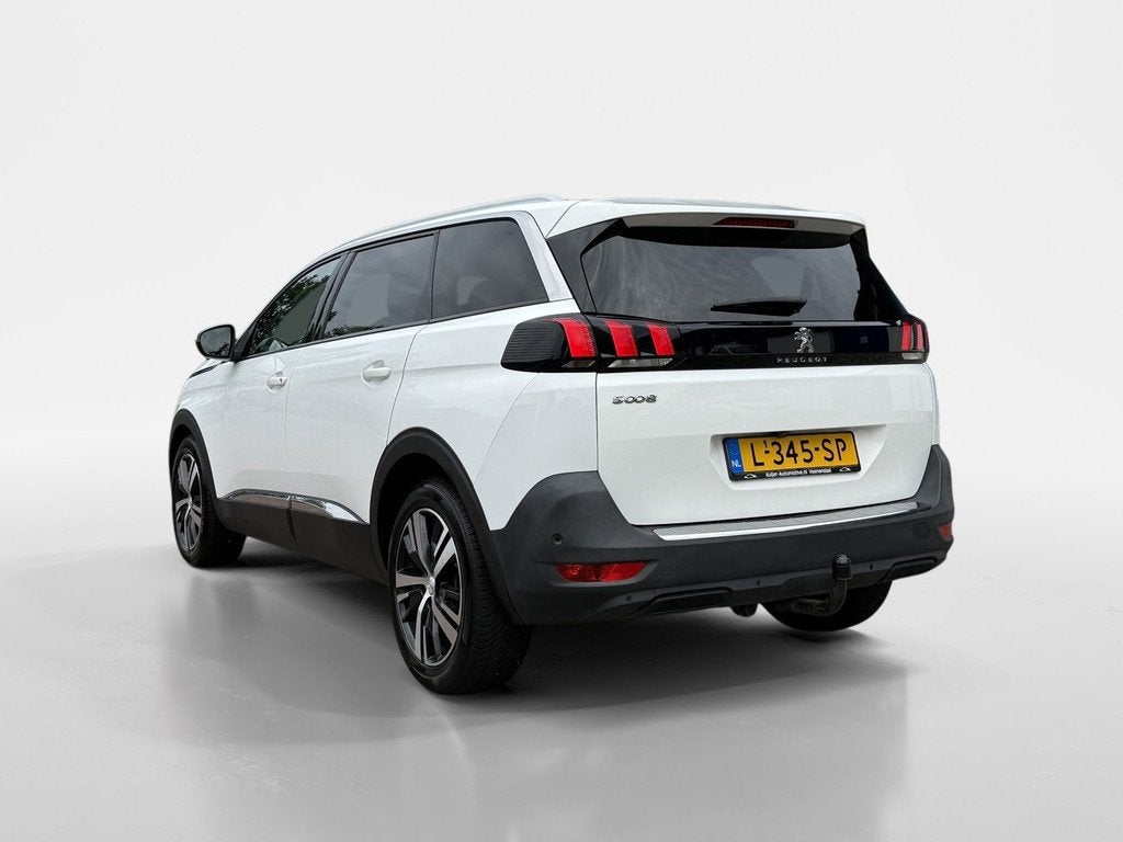 Peugeot 5008 1.2 PureTech Allure Automaat 7-Persoons, Auto's, Peugeot, Gebruikt, 1199 cc, Wit, Bedrijf