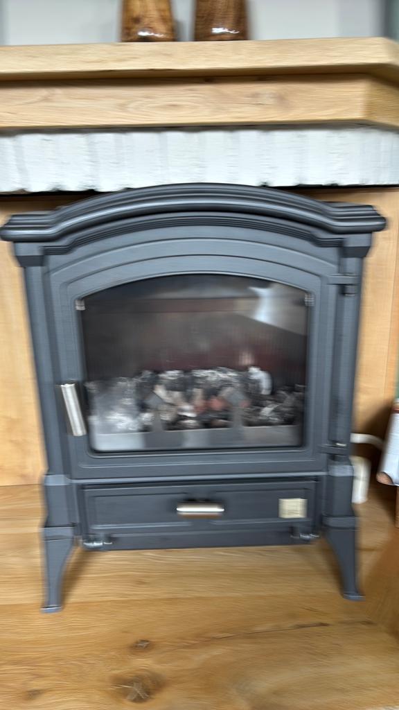 Gietijzer Gas kachel te koop, Huis en Inrichting, Kachels, Ophalen of Verzenden, Gebruikt, Gas, Gaskachel