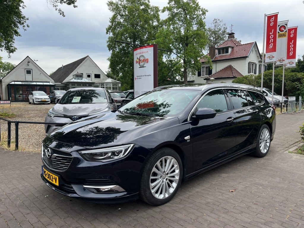 Opel INSIGNIA SPORTS TOURER 2.0 CDTI 170PK EXCLUSIVE OPC-LIN, Voorwielaandrijving, 4 cilinders, Blauw, 168 €/maand